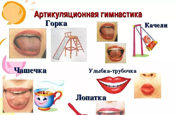 Упражнения для языка артикуляционная гимнастика для детей