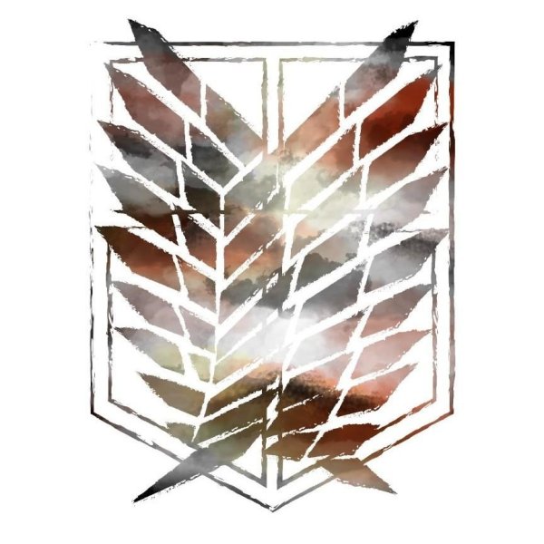 Атака титанов надпись