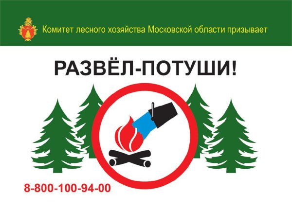 Знаки пожарной безопасности в лесу