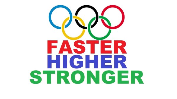 Девиз Олимпийских игр на английском