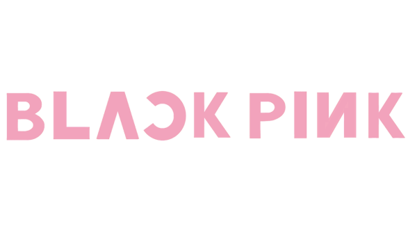 BLACKPINK логотип на прозрачном фоне
