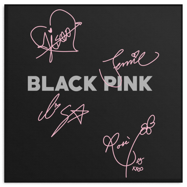 Автограф лиса автограф Блэк Пинк