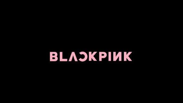 Логотип BLACKPINK gif