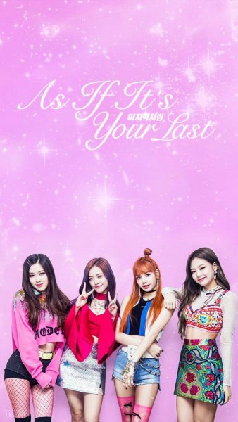 Блэк Пинк надпись группы