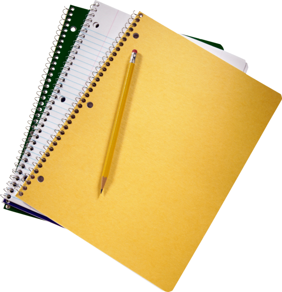 Блокнот без фона