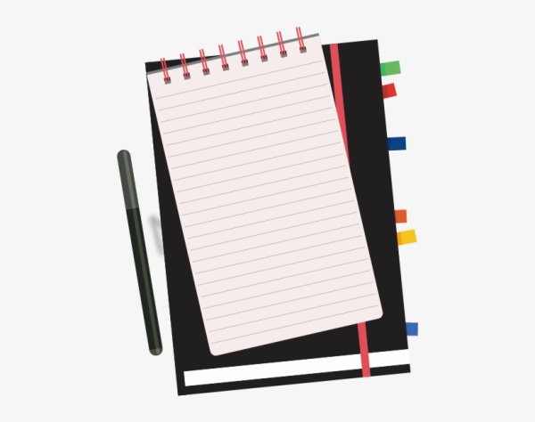 Блокнот векторное изображение