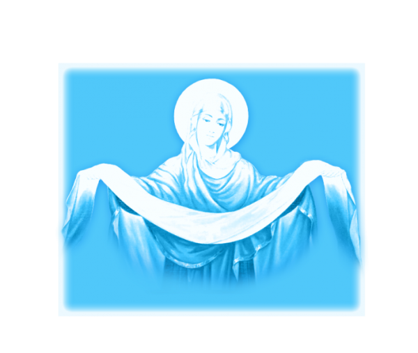 Богородица Покров без фона