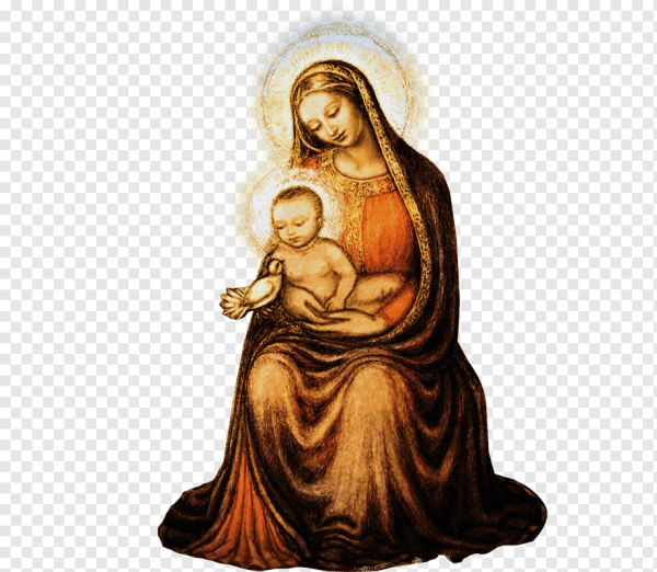Дева Мария и младенец