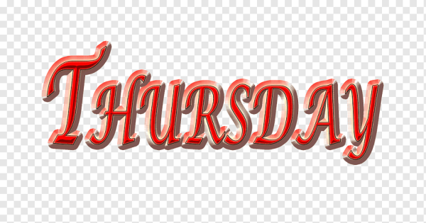 Четверг красивая надпись