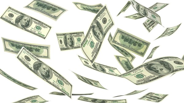 Деньги падают