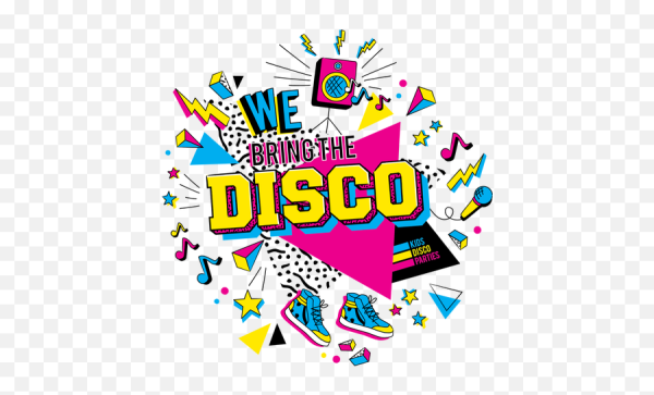 Надпись диско