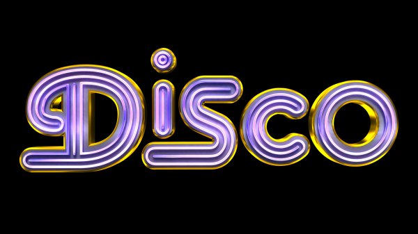 Disco надпись