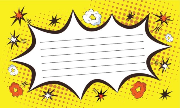 Полоски для подписи тетради