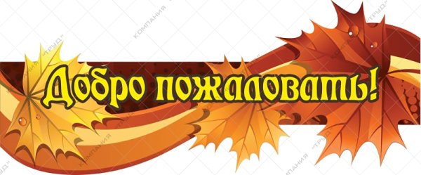 Надпись добро пожаловать в школу