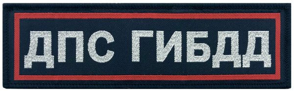 Нашивка ДПС на спину