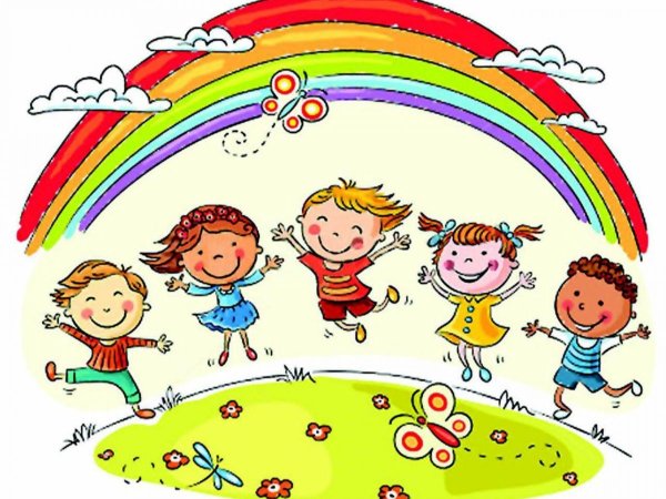 Радуга картинка для детей