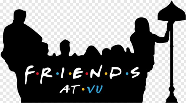 Friends сериал силуэты
