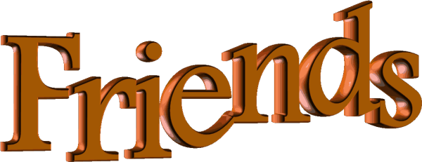 Слово friend гиф