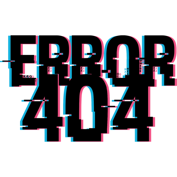 Надпись ошибка