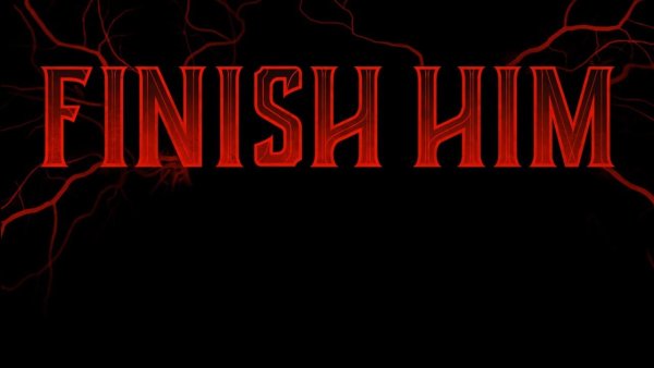 Finish him Mortal Kombat надпись