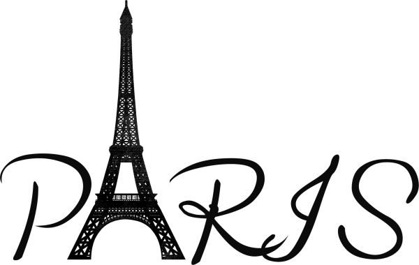 Надпись Париж