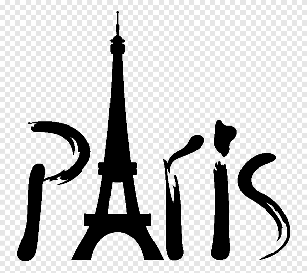 Трафарет Париж
