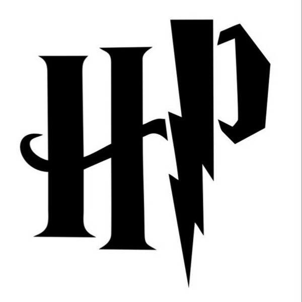 Буквы НР из Гарри Поттера
