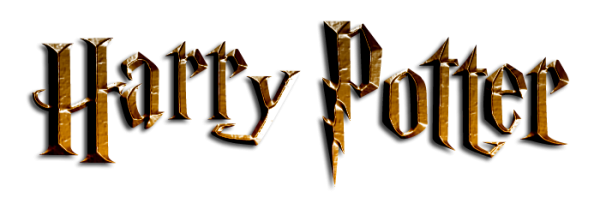 Надпись Гарри Поттер на прозрачном фоне