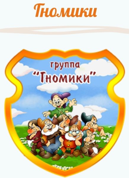 Девиз группы гномики в детском саду