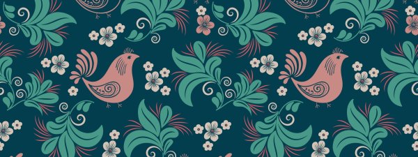 Хохлома фон