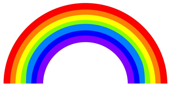 Радуга рисунок