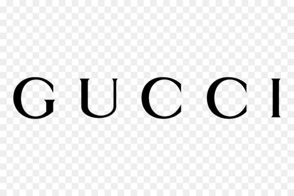 Gucci логотип на прозрачном фоне