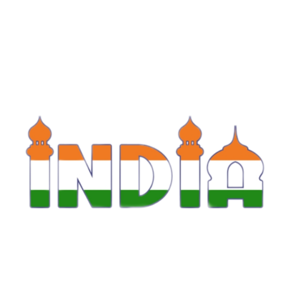 India надпись