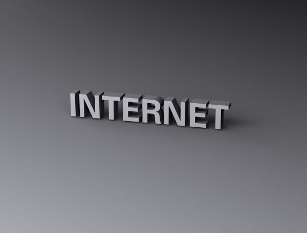 Internet надпись