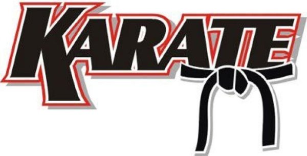 Карате надпись вектор