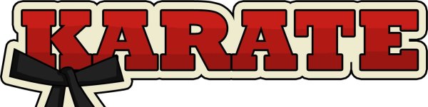 Красивая надпись карате