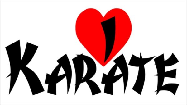 Каратэ надпись