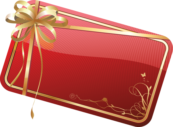 Красная табличка для надписи