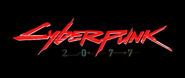 Киберпанк надпись