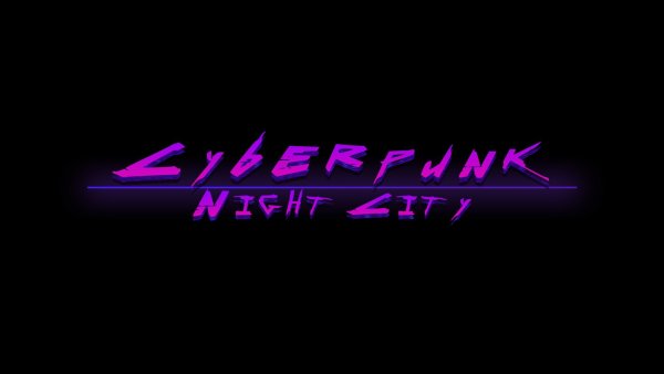 Логотип игры Cyberpunk 2077
