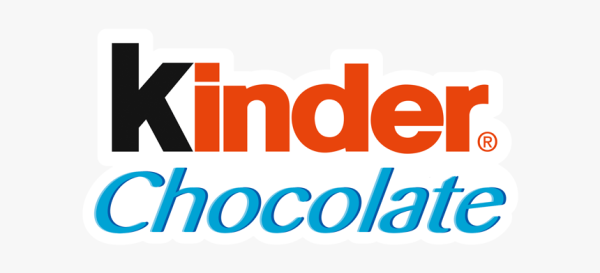Надпись kinder Chocolate