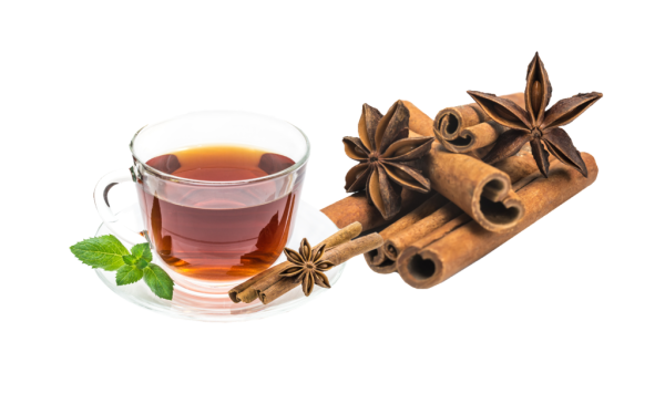 Чай с палочкой корицы