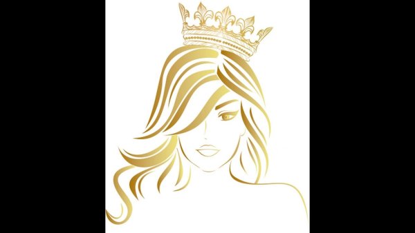 Девушка в короне