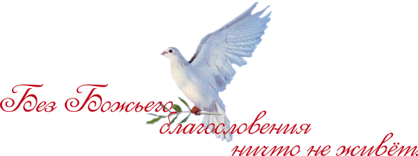 С Крещением надпись