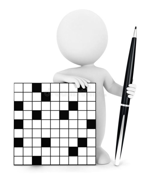 Человечек кроссворд