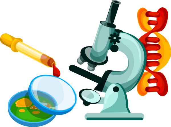 Микроскоп рисунок