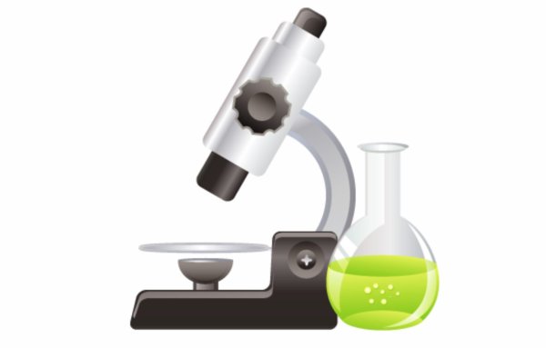 Лаборатория колбы микроскоп