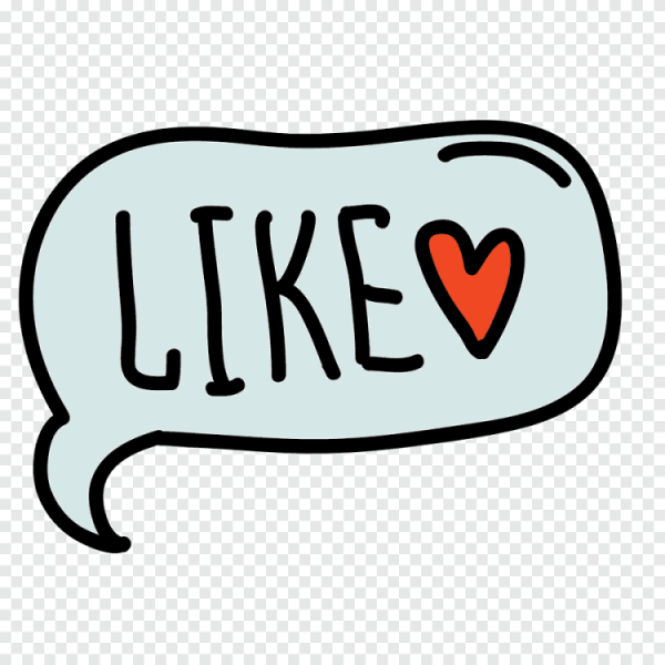 Like наклейки