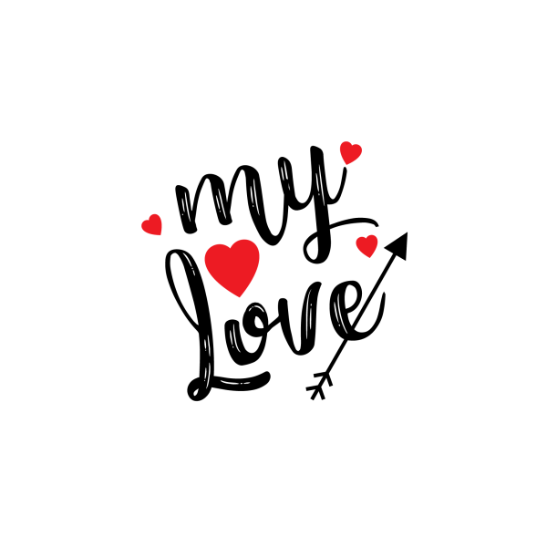 Красивая надпись Love