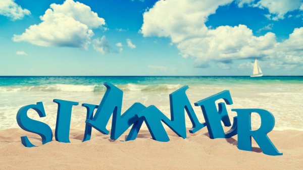 Summer надпись